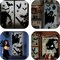 Large Halloween Window Clings Stickers, 4 Sheet Giant Spooky Halloween Decorations